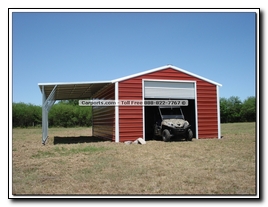 Metal Garages with Porches